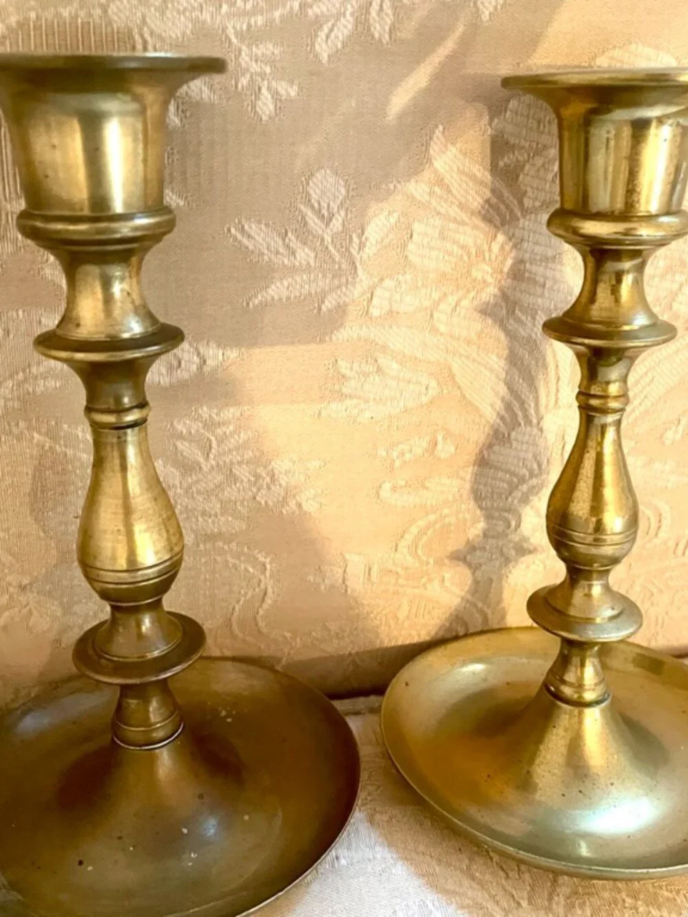 Brass candlestick, Vintage